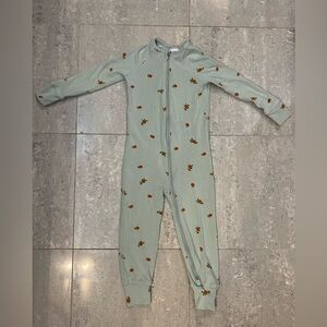 Hannasoft Mint Green One Piece with Oranges